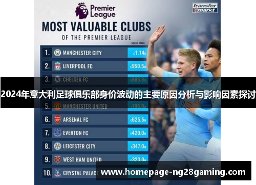 2024年意大利足球俱乐部身价波动的主要原因分析与影响因素探讨